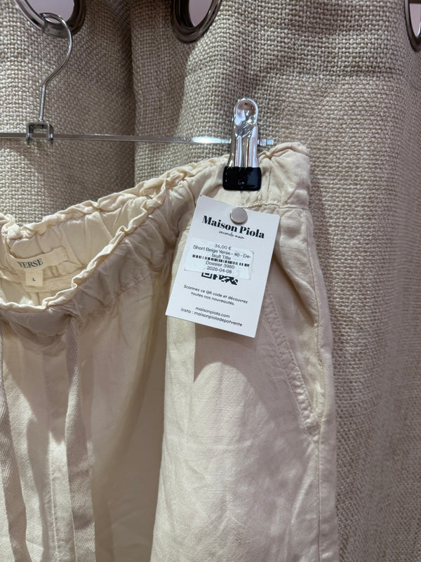 Short Beige Yerse - 40