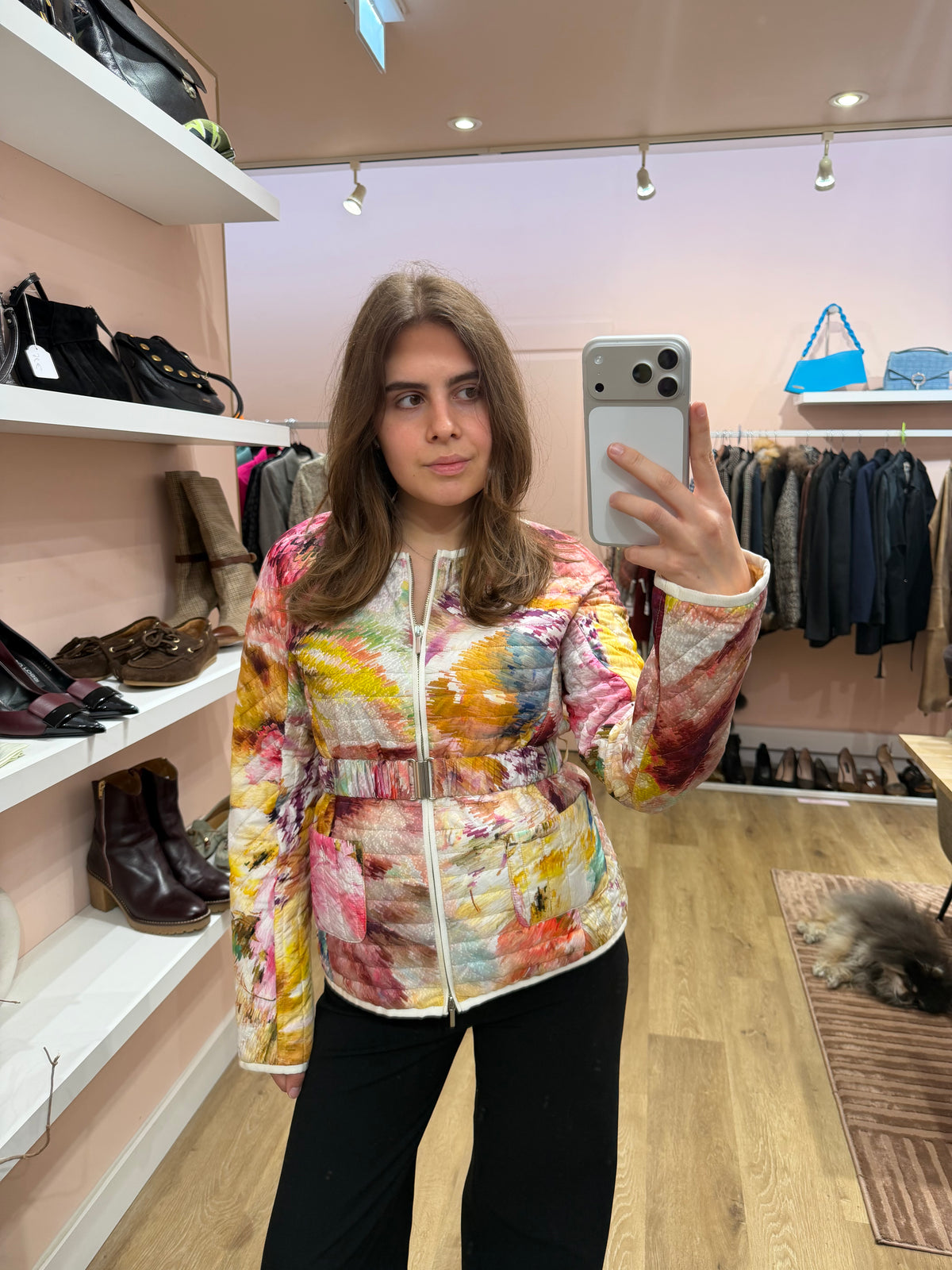 Sfizio - Veste rose et jaune - T.M 07/09