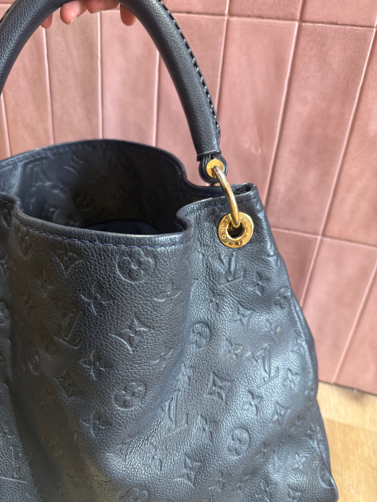 Sac Louis Vuitton empreinte MM Marine arsty 25/06