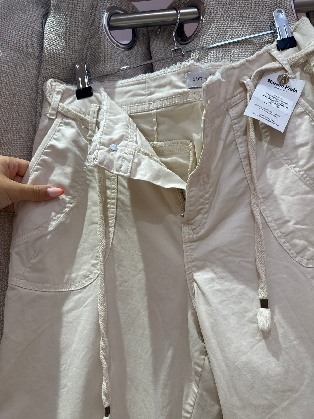 Pantalon Beige Summum - 38