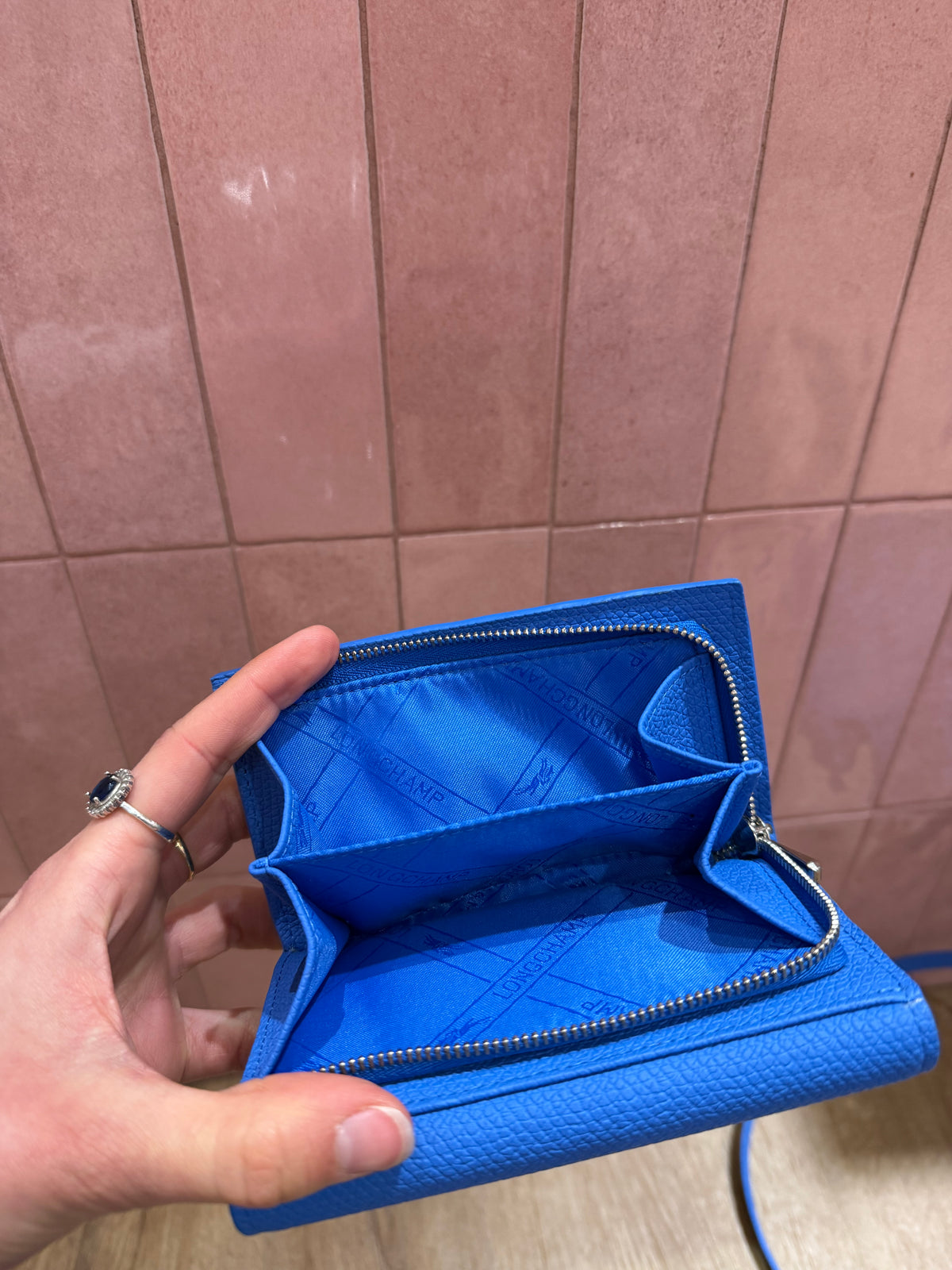 Compagnon Longchamp, bleu