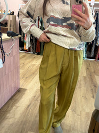 Pantalon Vert Hélène T.M 07/06