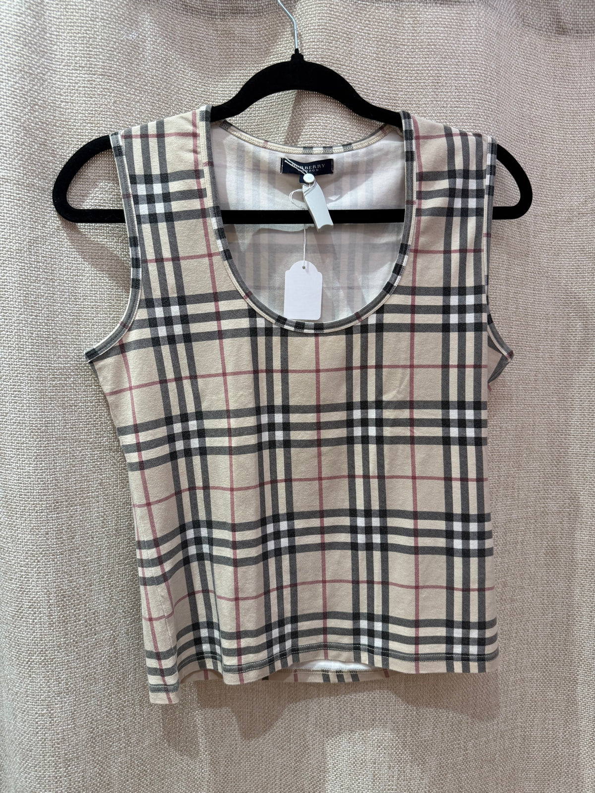 Débardeur Burberry beige T.40 14/06