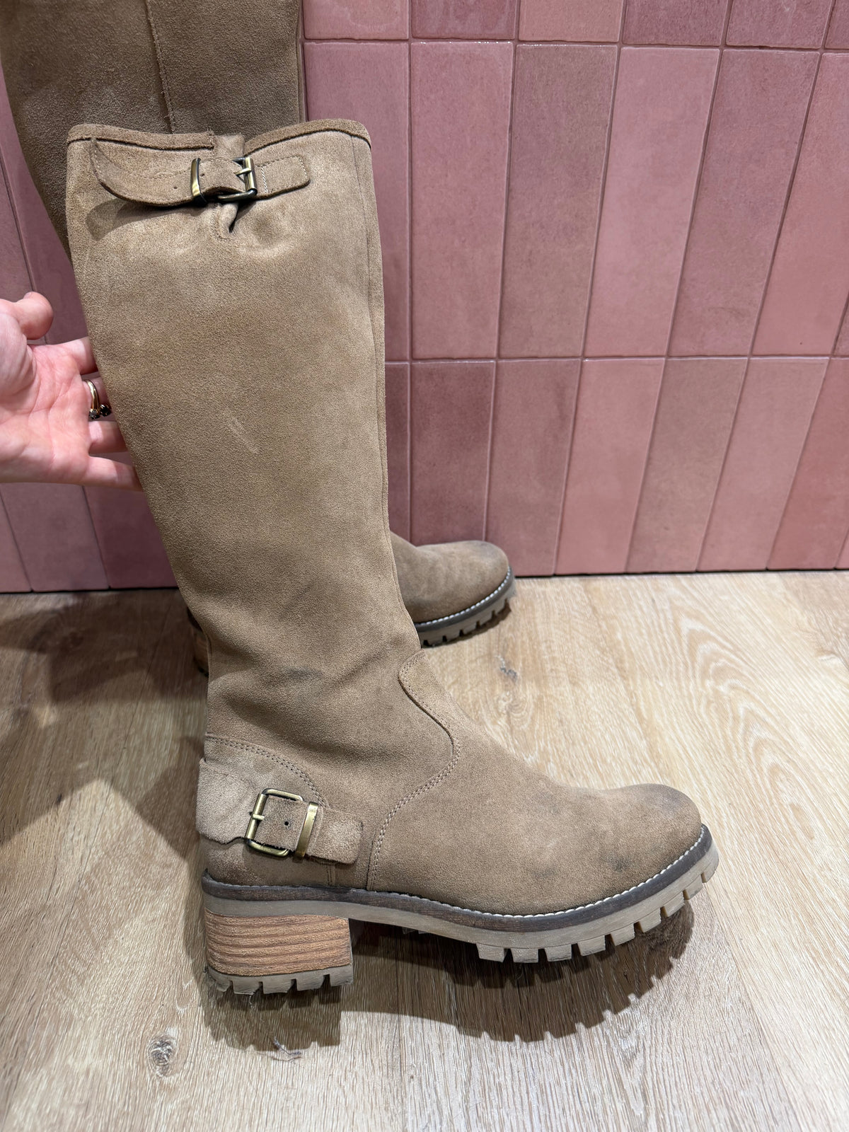 Bottes beige Myma T.39 11/09