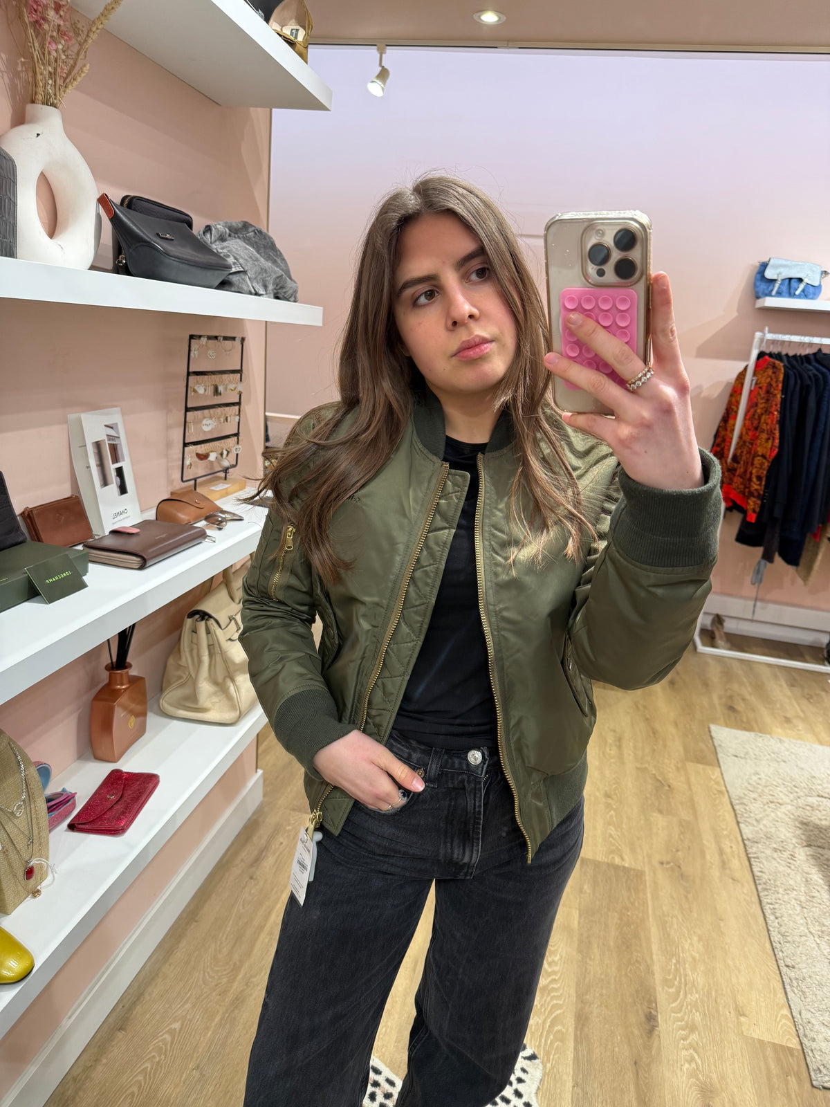 Scott Kaki Bomber T.S