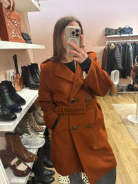 Manteau orange Kenzo