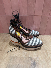 Sandales Max Mara Blanc T.40