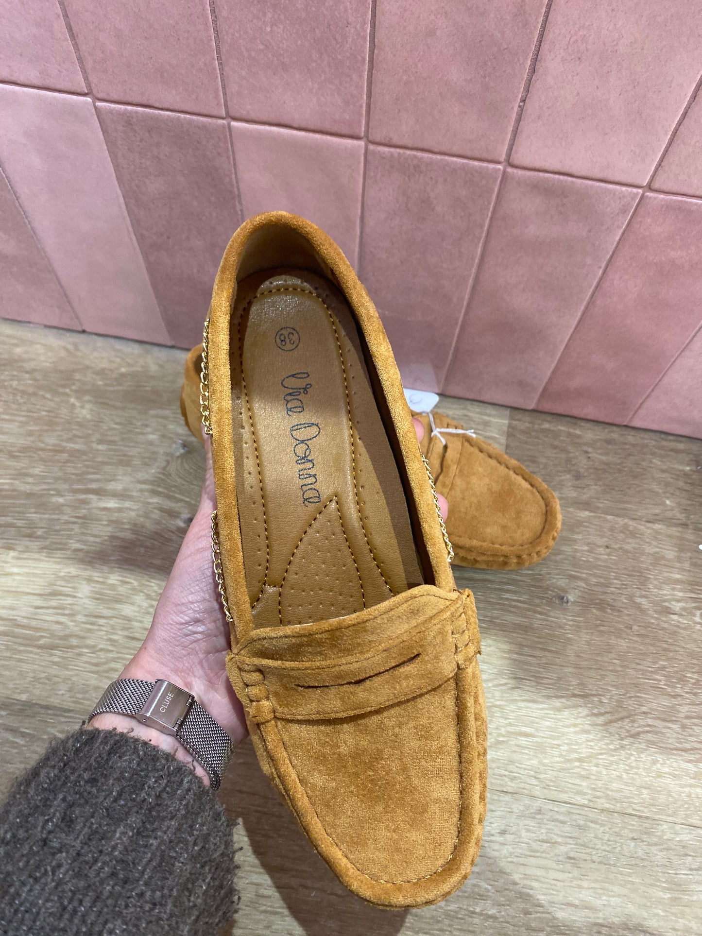 Mocassins Via Donna T.38