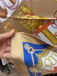 Foulard Hermès carré soie 90 Foulard Cliquetis