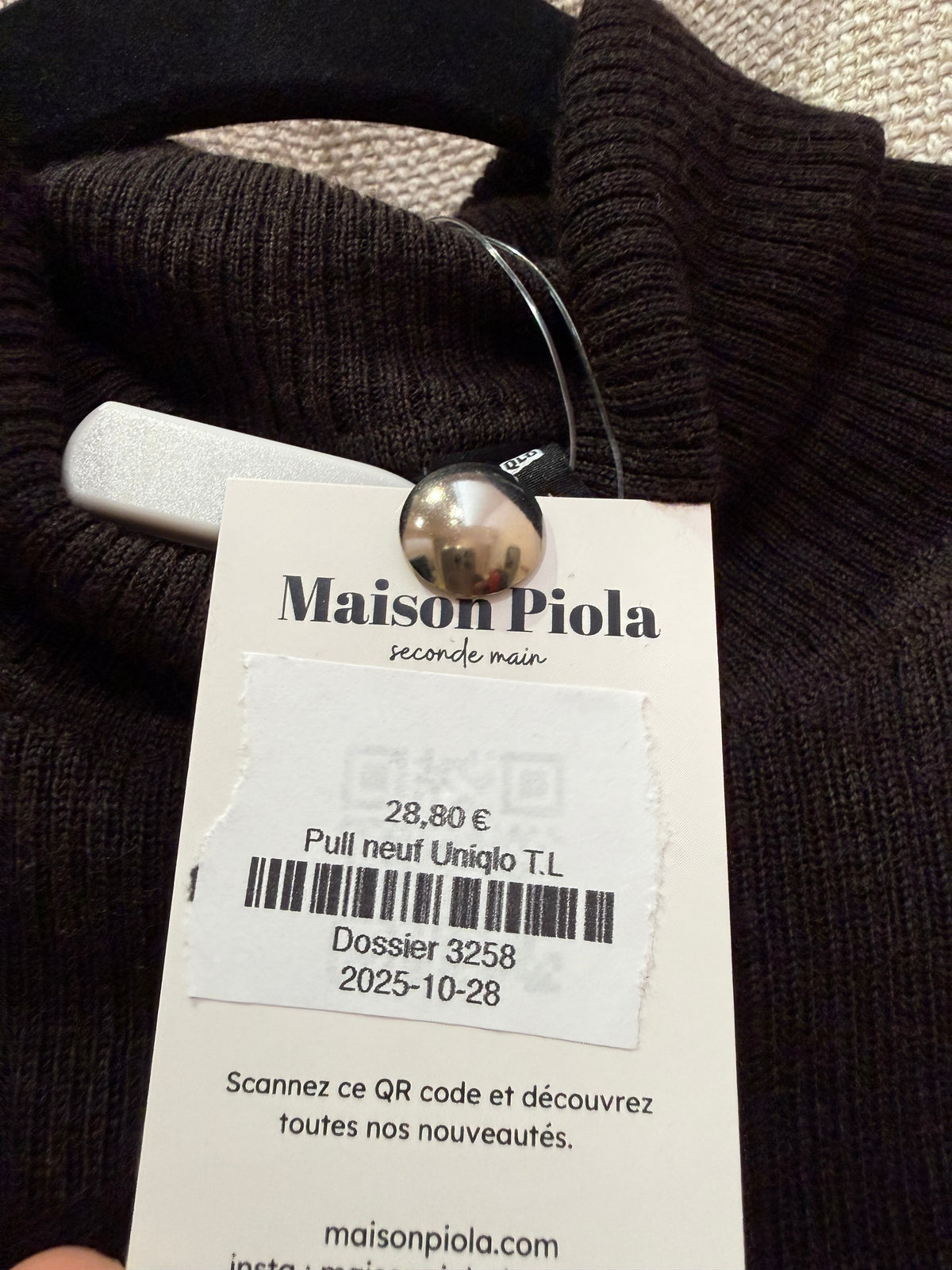 Pull neuf Uniqlo T.L