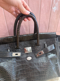 Sac Mac Douglas marron cuir 30/06