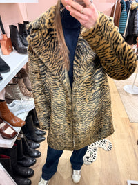 Manteau marron et noir ikks