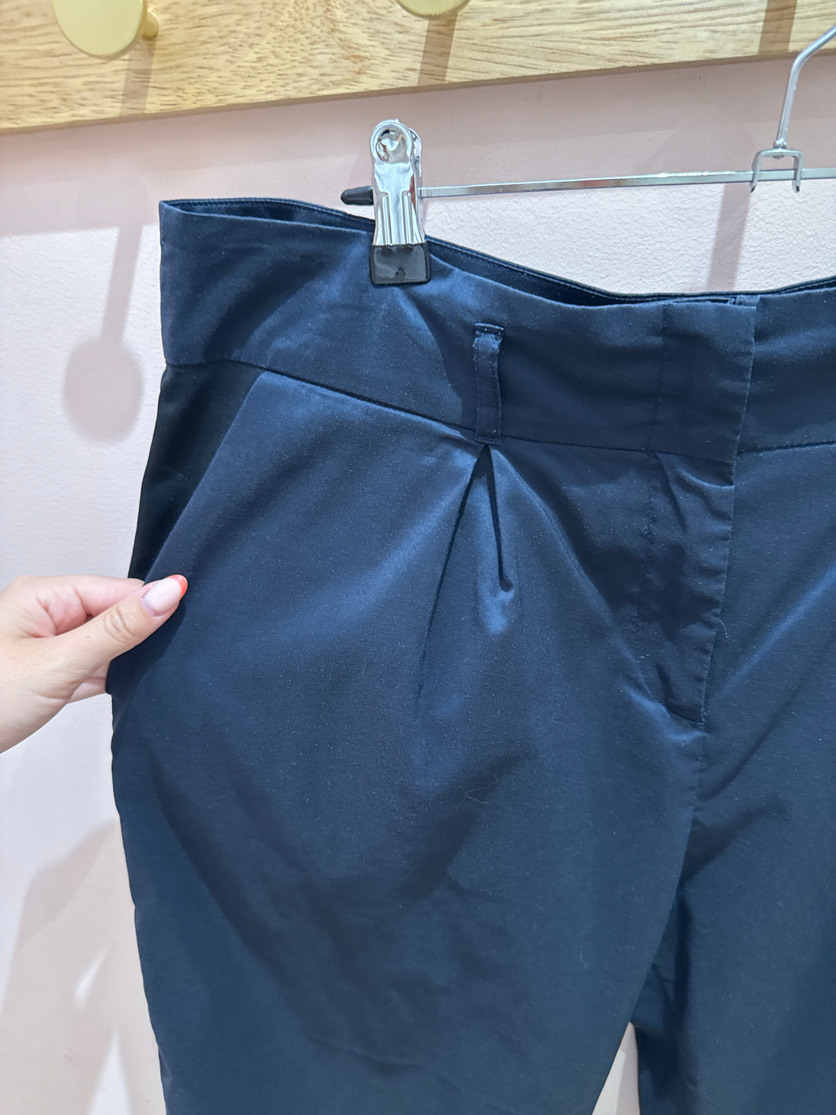 Pantalon Cotélac bleu marine T.42