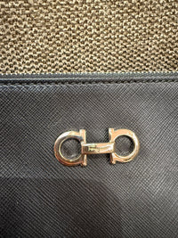 Sac noir cuir Ferragamo