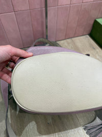 Sac lancel violet en cuir premier flirt 10/06