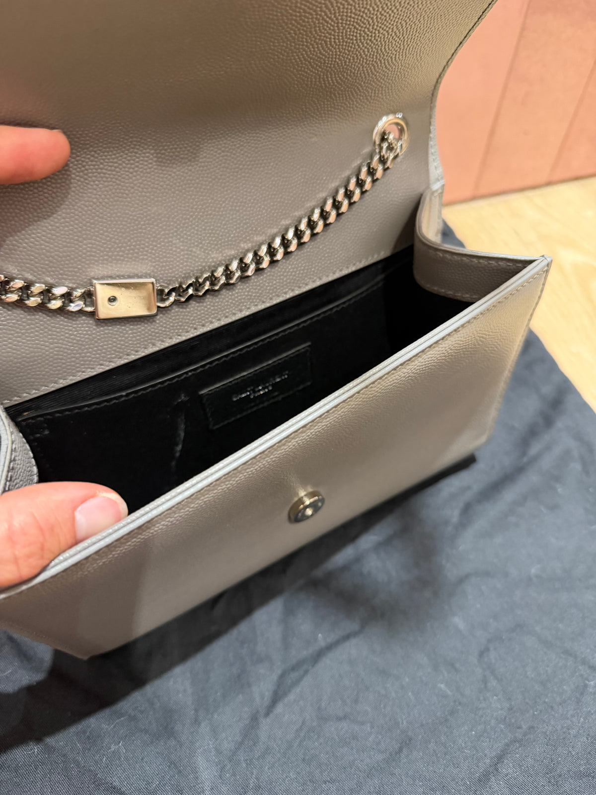 Sac Kate gris saint Laurent 27/10