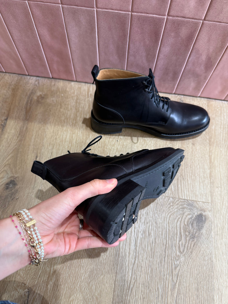 Bottines noires Heschung taille 39