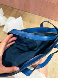 sac Louis Vuitton Saint-Jacques bleu cuir épi 28/08