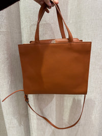 Sac marron cuir Les Georgettes