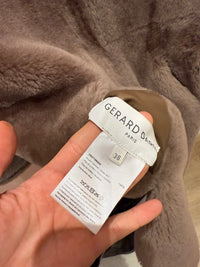 Veste Gérard Darel marron peau T.M