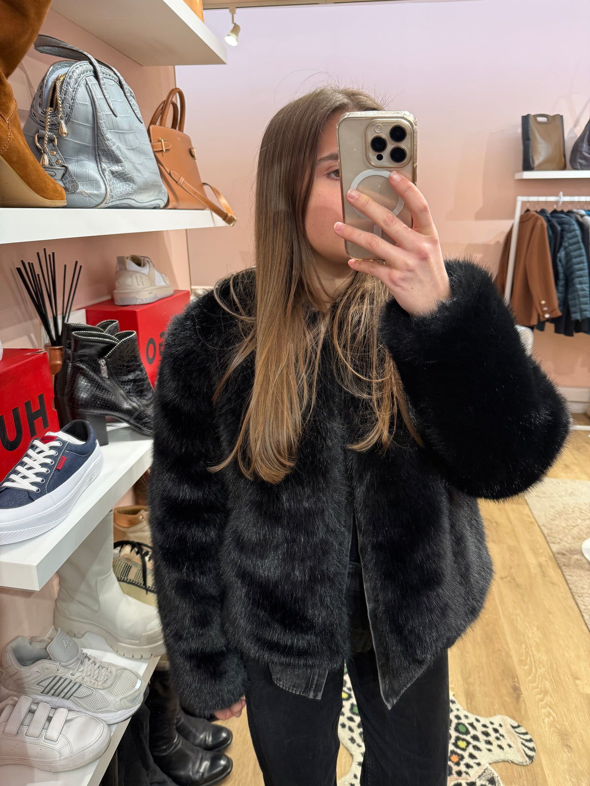 Doudoune Soya Concept noire T.L