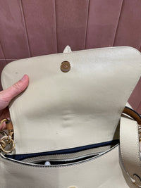 Sac beige Lancel
