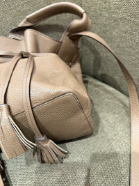 Sac taupe Gérard Darel petit modèle cuir 01/09