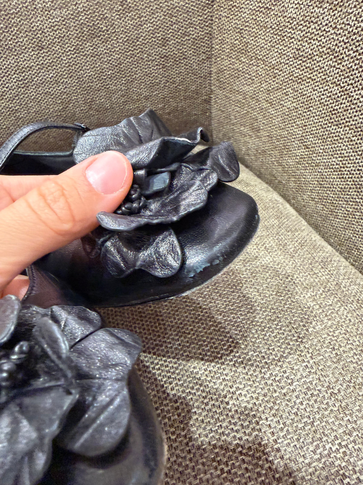 Jimmy Choo - Ballerines noires - T.37 03/09