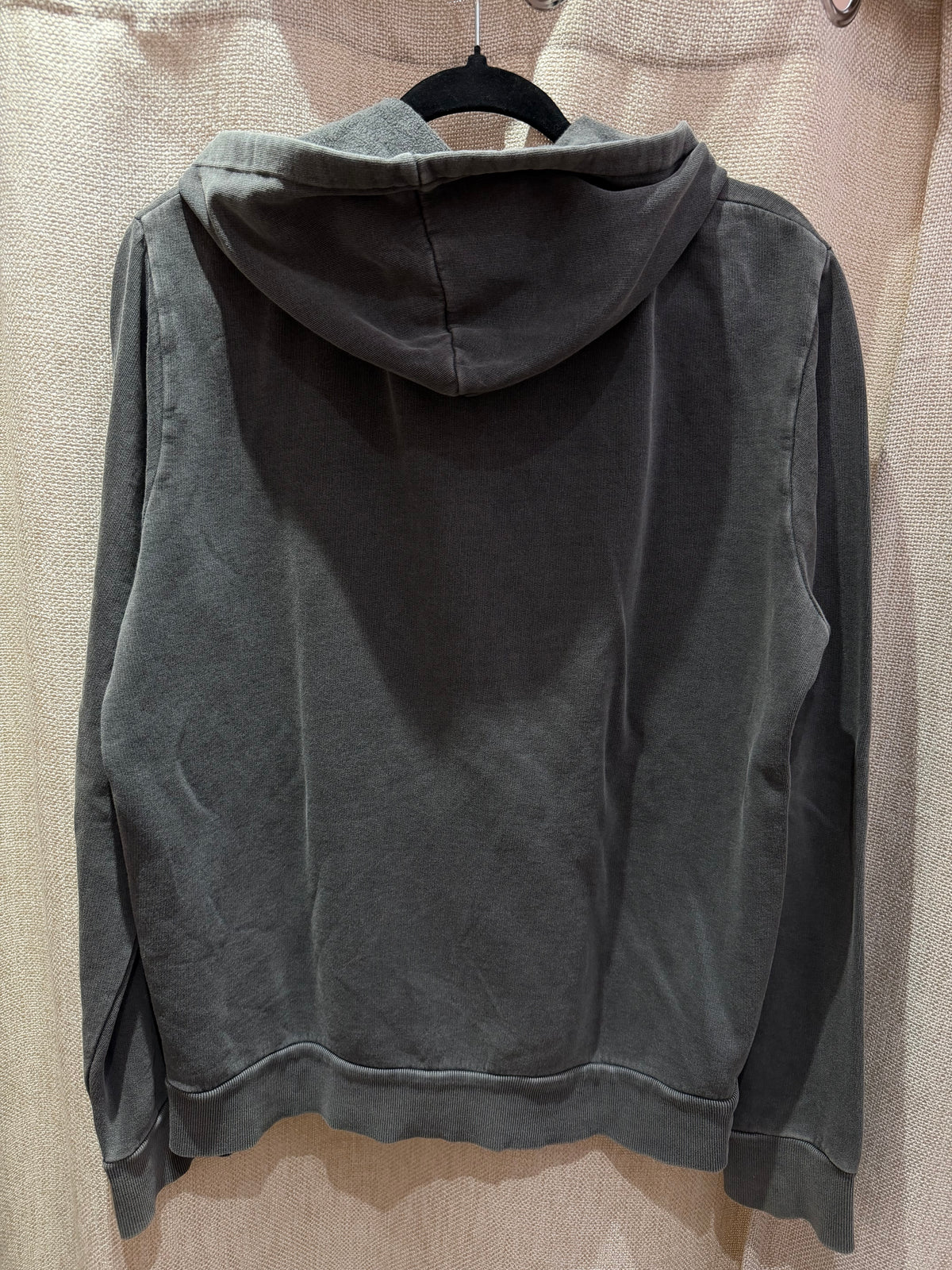 Zadig & Voltaire - Sweat-shirt gris chiné à capuche - T.L 11/09