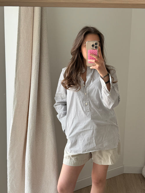 Chemise gris et blanc J.Crew T.S