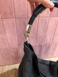 Sac noir yves Saint Laurent - noir - cuir 01/06