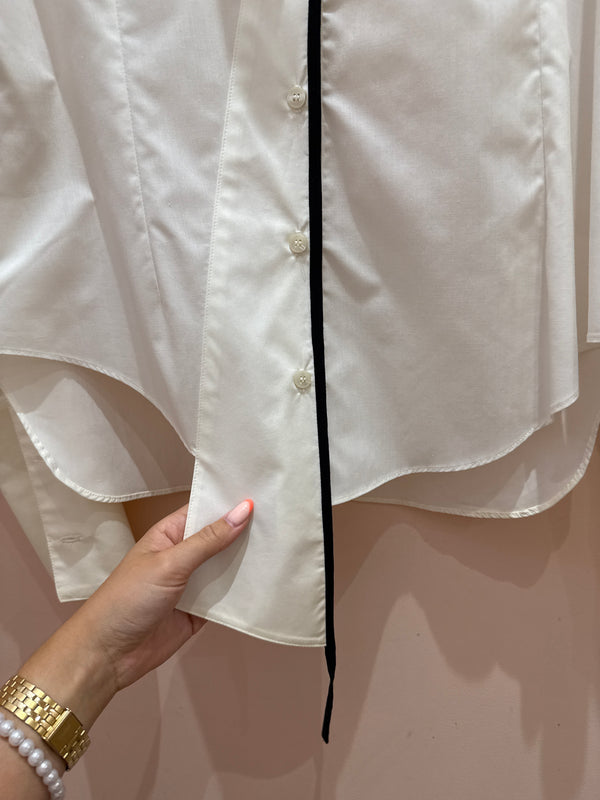 3740 chemise blanche détails noir ken Taille 42