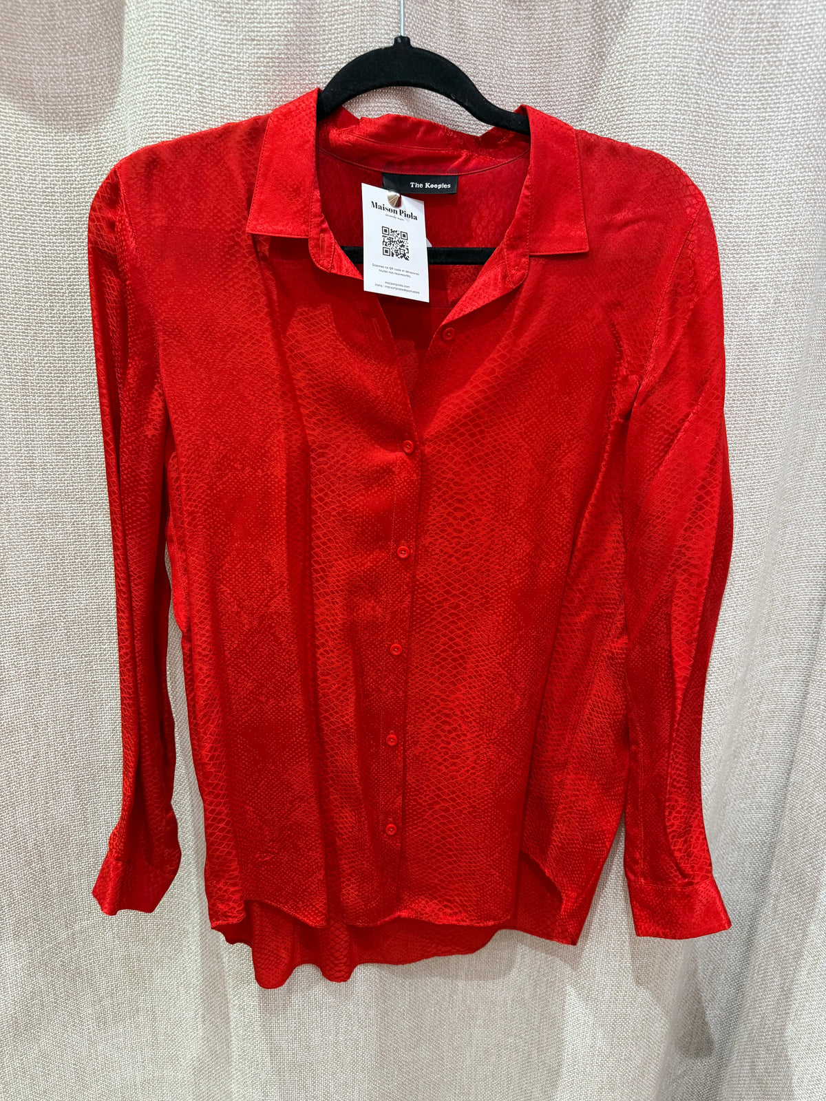 Blouse The Kooples Rouge T.TS