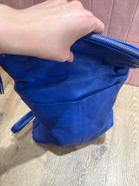 Sac à dos bleu roi cuir Naterra 27/05