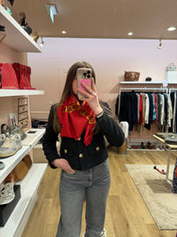 Foulard Chanel rouge TU
