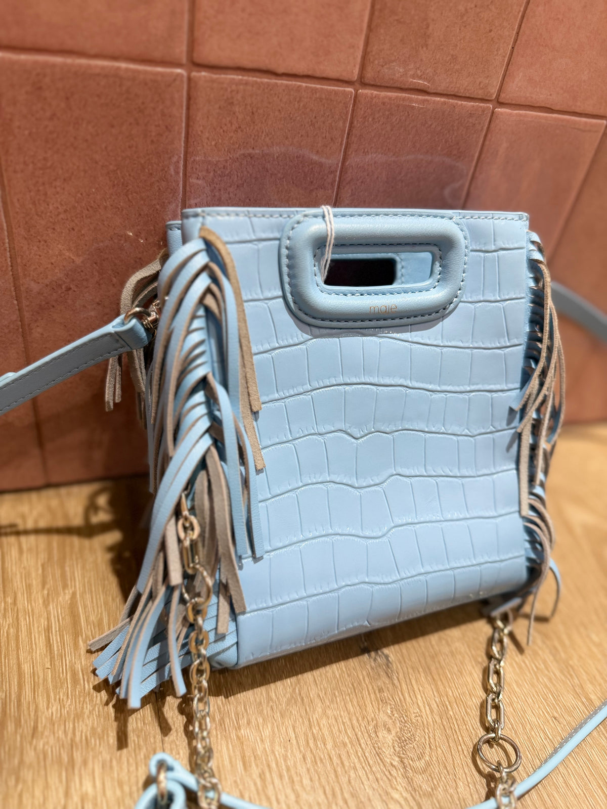 Sac Maje en cuir vente privée