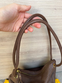 Sac marron en cuir la bagagerie 16/08