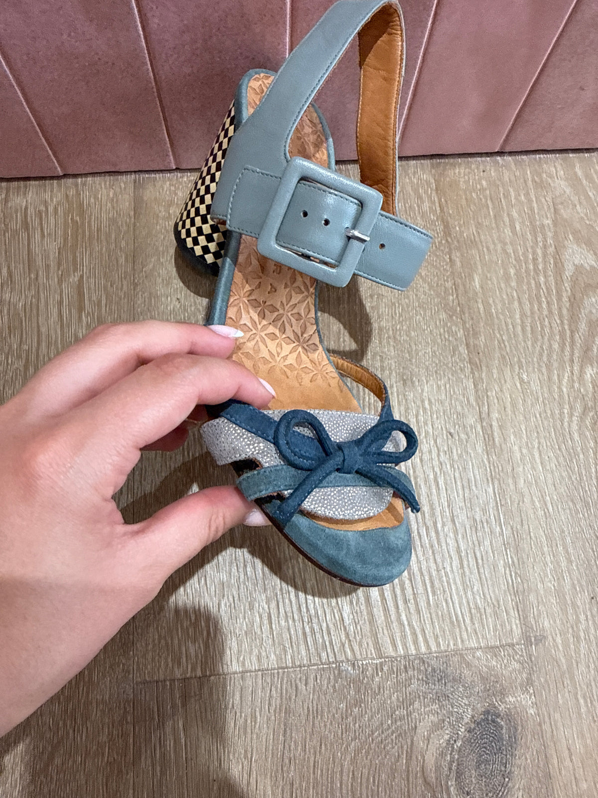 Sandales Chie Mihara Bleu T.37,5