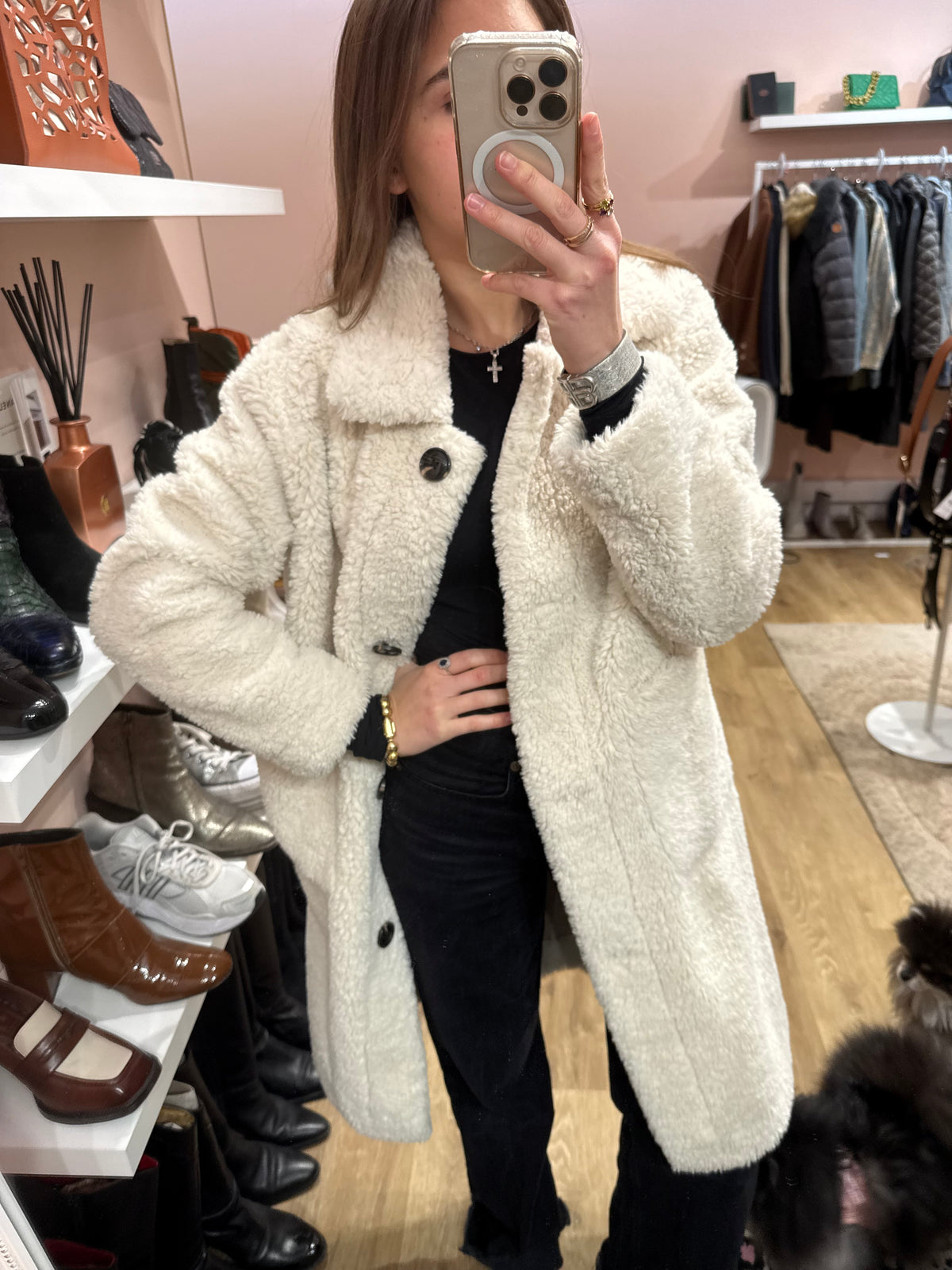 Manteau blanc maison 123 T.36