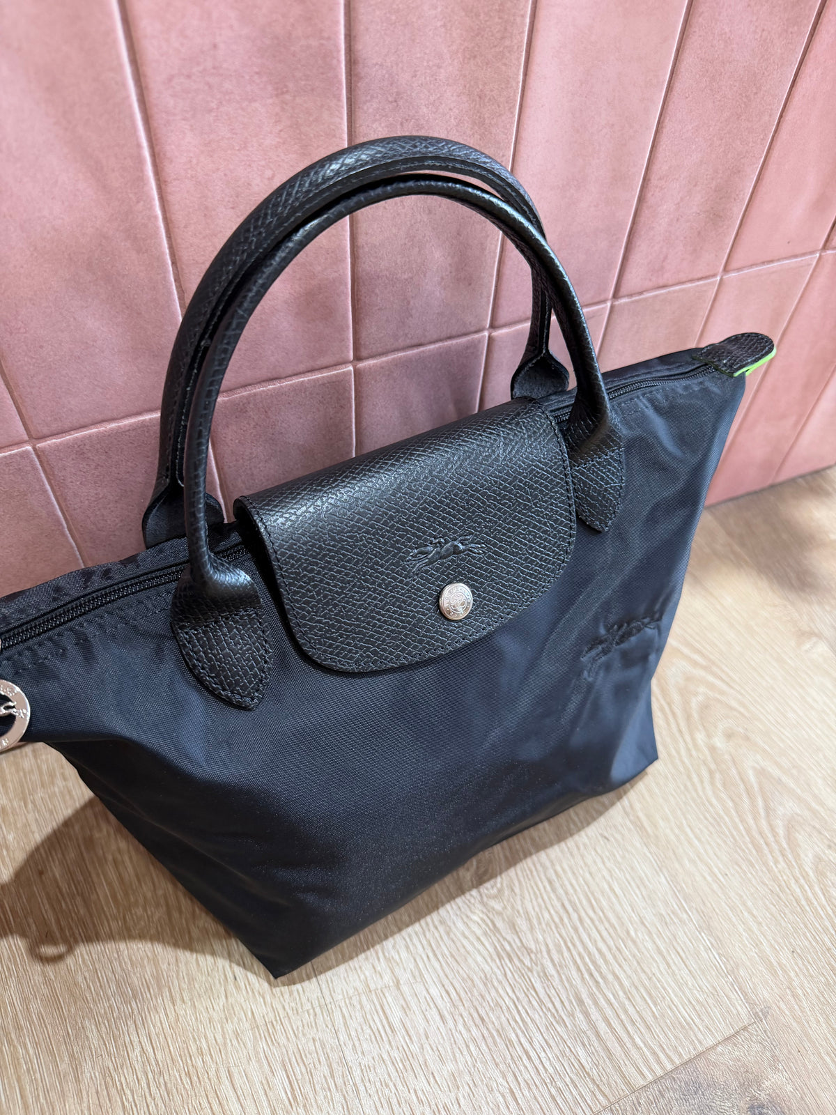 Sac Longchamp pliage noir 29/07