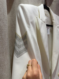 Blazer à strass Blanc Zadig & Voltaire T.38 03/09