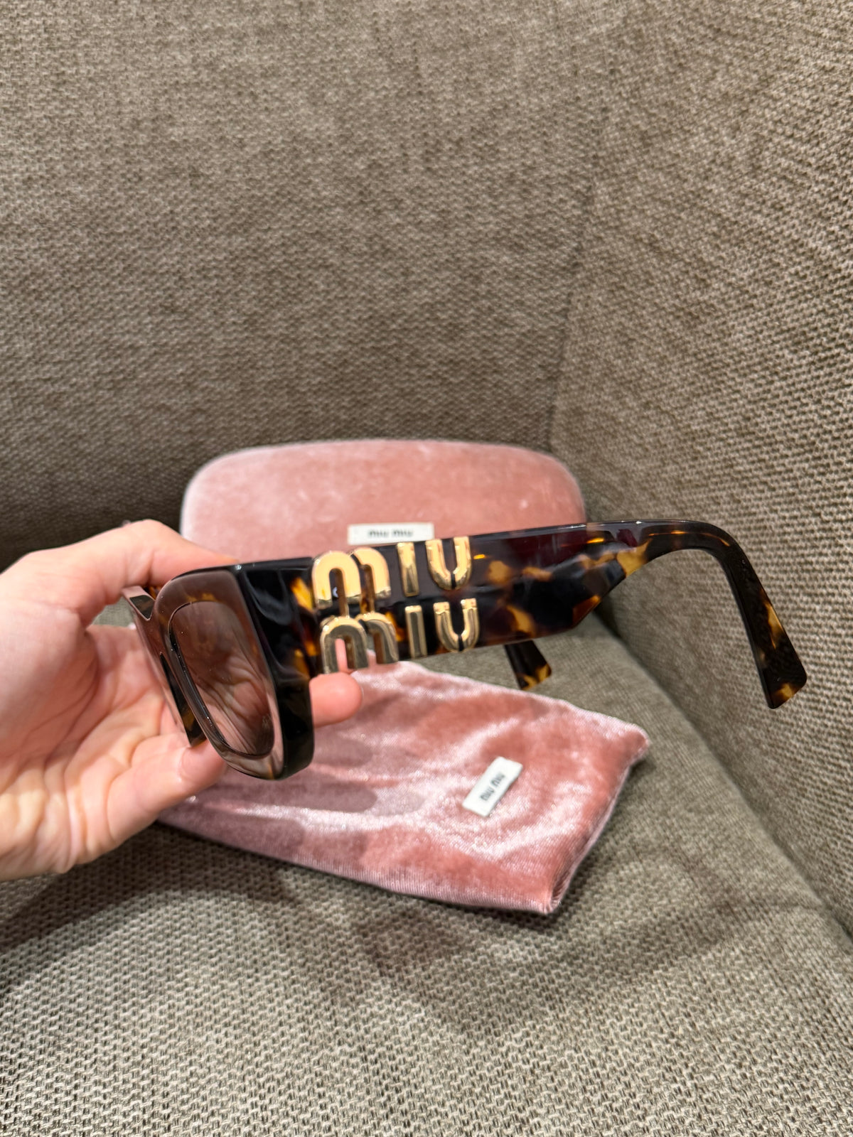 Lunettes miu miu marron 19/10