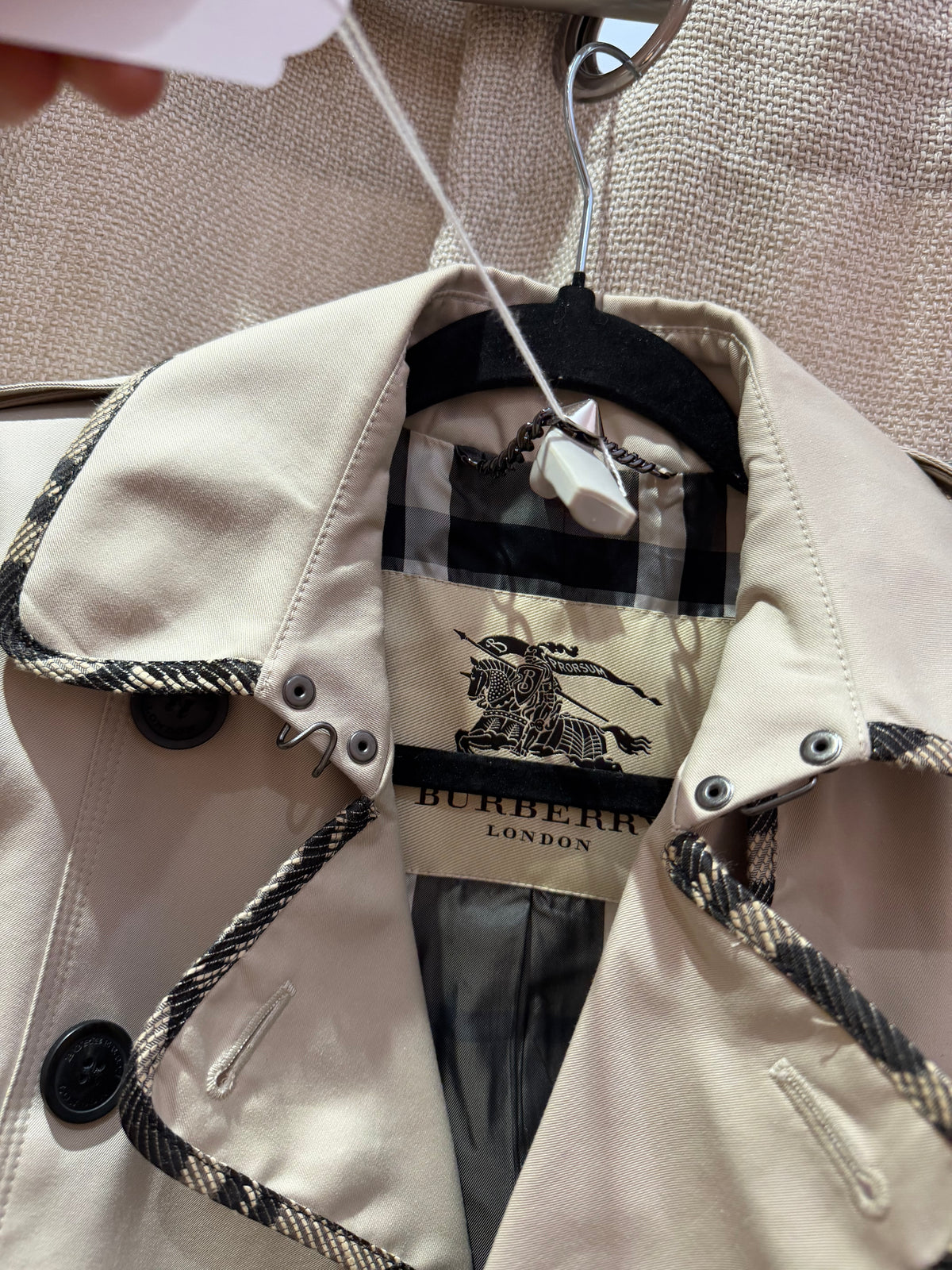 Trench beige Burberry - T.36 15/10