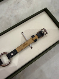 Bracelet noir en cuir Longchamp