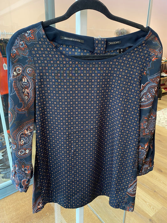 T-shirt Maison scotch T.M