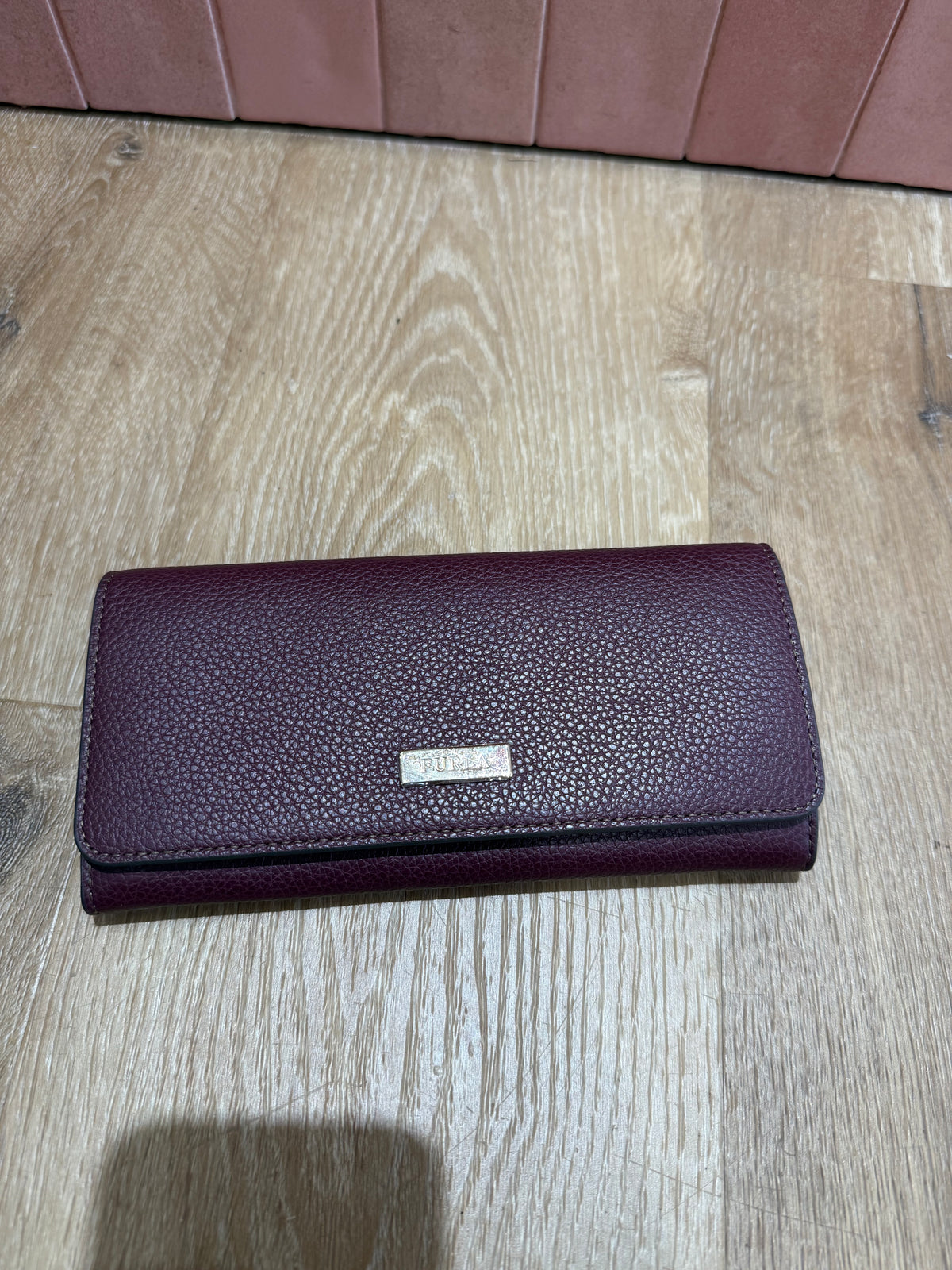 Porte-feuille Furla violet en cuir 05/06
