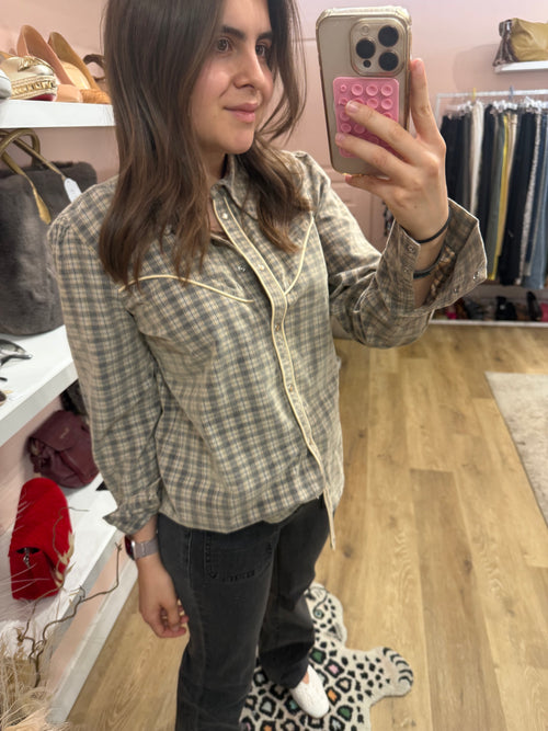 Bérénice Chemise beige T.40 23/07