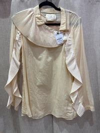 Blouse cotelac Cavalli beige taille S