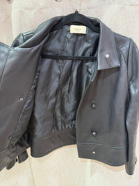 Veste en cuir Ba&sh T.S