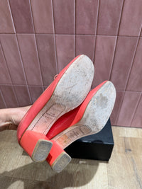 Ballerines rose vernis Repetto t.38 07/06